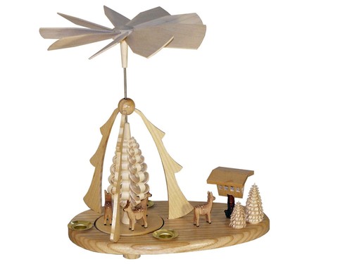 Tischpyramide rehe mit - rehe,