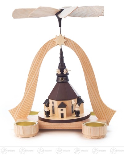 Pyramide seiffener kirche - m.,