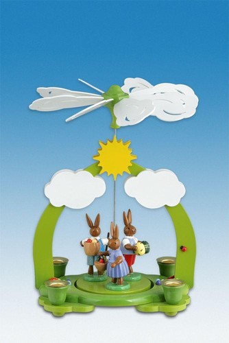 Pyramide osterhasen bunt - pyramide, 3